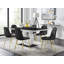 Corova Dining Set with 6 Chairs-86749092-86749093