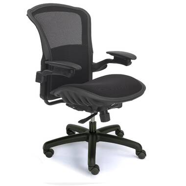 X-Chair X-Project Black Nylon Fabric Office Chair, Optional Headrest