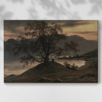 Paysages rétro-CCLVII -Galerie enveloppée Cavas