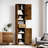 69.29"H * 14.56"W Tall Modern Multi-Functional Storage Cabinet With 2 Doors & 1 Drawer, White-362927317