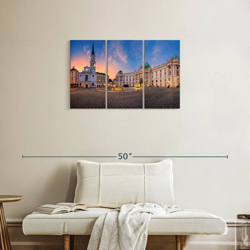 Rorry St. Michael Square In Vienna, 20" H x 33" W
