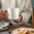 Over&Back Stackable Semi-Matte Hand-Finished Stoneware Mugs, Set of 4-109534490
