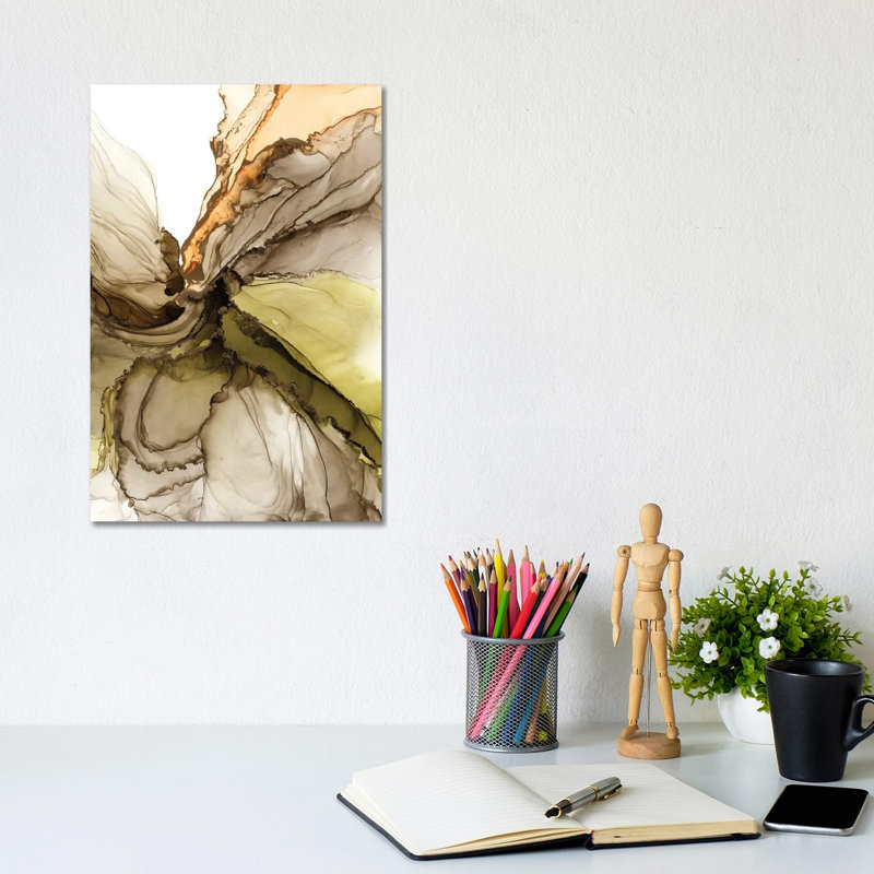 Olive II par Monet & Manet Art Studio, reproduction d'art sur toile tendue, H 12 po x l 8 po x P 0,75 po