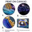 «Agate Dream River VII - Stone Geode», reproduction d'art-341908087-341908085-341908091