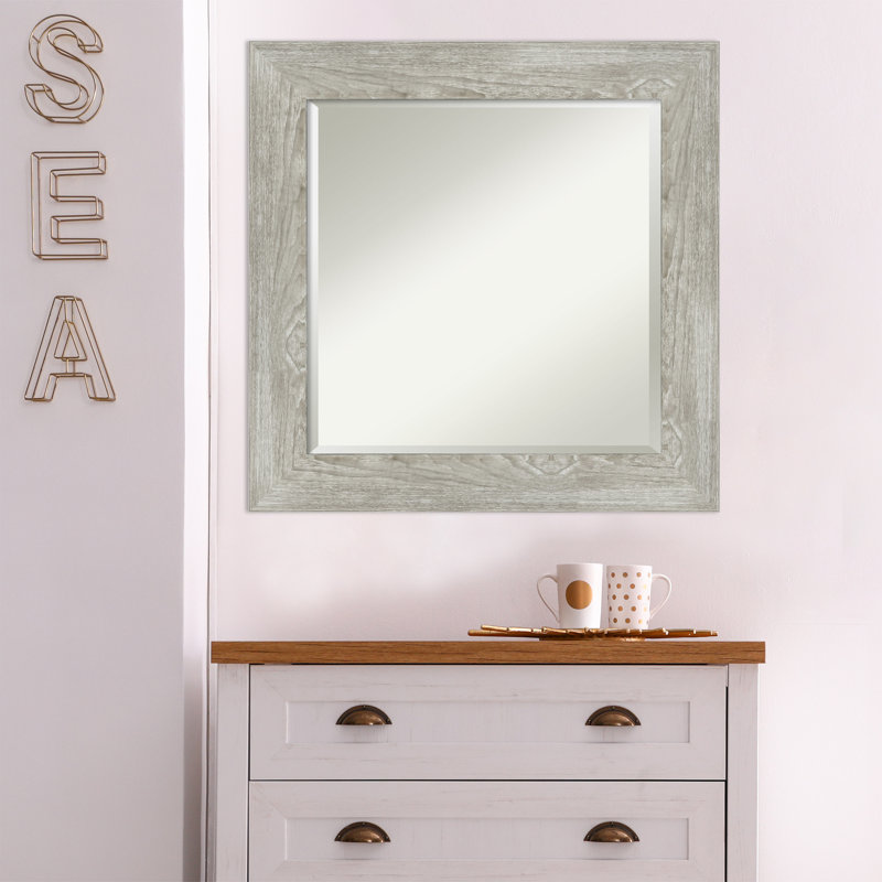 Robillard Flat Mirror, 26" x 26" 
