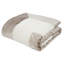 Lattice Cut Velvet 220x230cm Blanket Bedspread-116490911