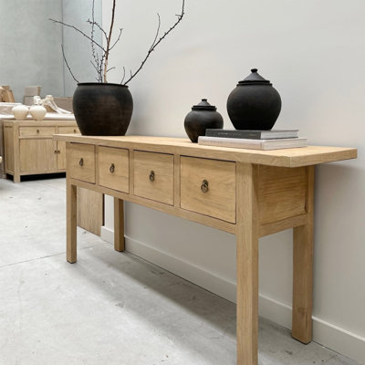 Console de style champêtre