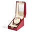 Boîte à montre en bois automatique double