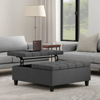 Grande table basse avec repose-pieds Harrison