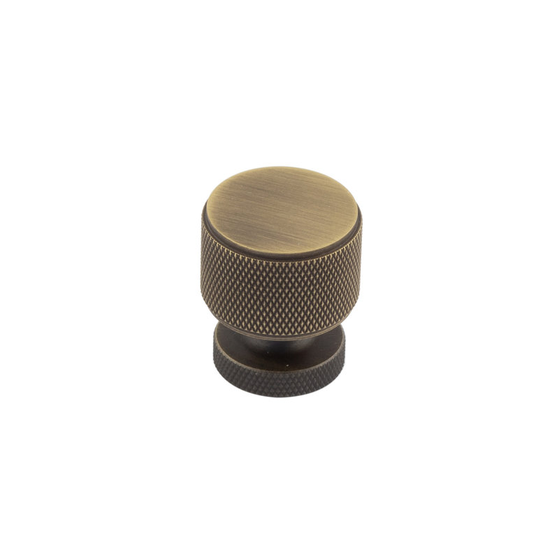Piccadilly 30mm Diameter Cylindrical Knob, Antique Bronze
