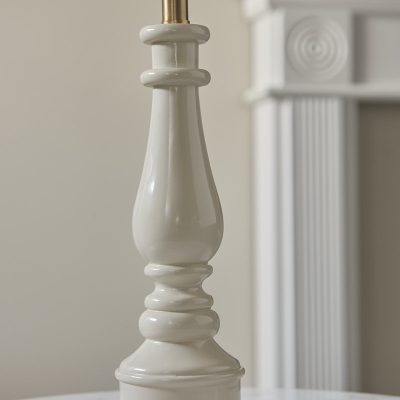 Myrtle Table Lamp, Neutral, 52cm H x 25cm W x 25cm D