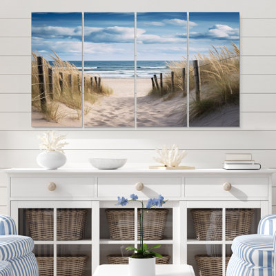 Parikh - Nautical & Beach Canvas Art Print - 4 Panels