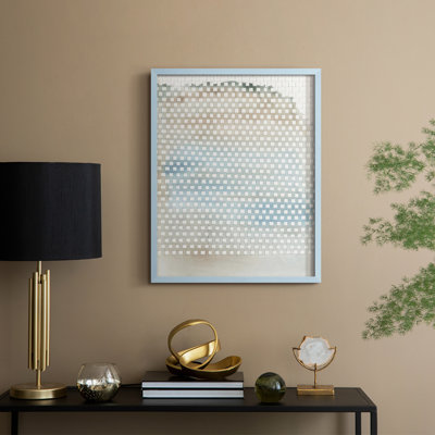 Sierra Weave II, reproduction encadrée - bois massif