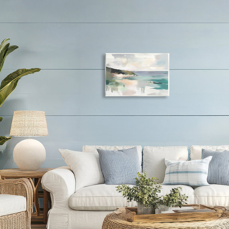 Plaque murale paysage sauvage, design par Mona Grace, H 10 po x l 15 po