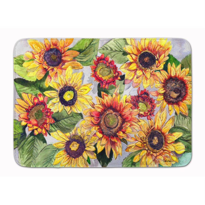 Lexi Memory Foam Non-Slip Bath Rug
