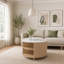 Table basse ronde