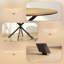 Round Metal Base Dining Table