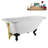 62" Streamline Clawfoot Tub,Tray,Drain, Clawfeet-101628982-102218223