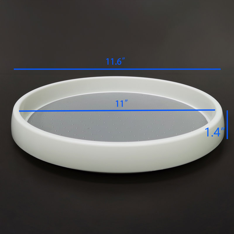 Ebern Designs Coring Tritan Plastic Lazy Susan