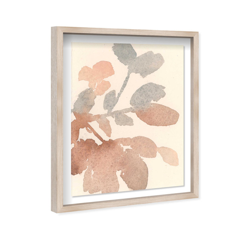 Oliver Gal Sweet Bloom II Floral & Botanical - Luxury Shadowbox Framed Wall Art, Cream, 32" H x 26" W