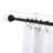 72'' Straight Tension Shower Curtain Rod