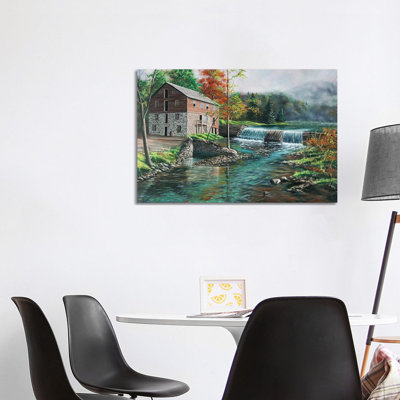 Everhart Mill by Christopher Lyter - Wrapped Canvas Gallery-Wrapped Canvas Giclée