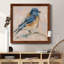 Oiseau Variété III - Toile encadrée de qualité supérieure - prête à être accrochée-1546044540-1546044535