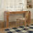 Waverly Mango Wood Waterfall Desk with 3 Drawers-1957608495