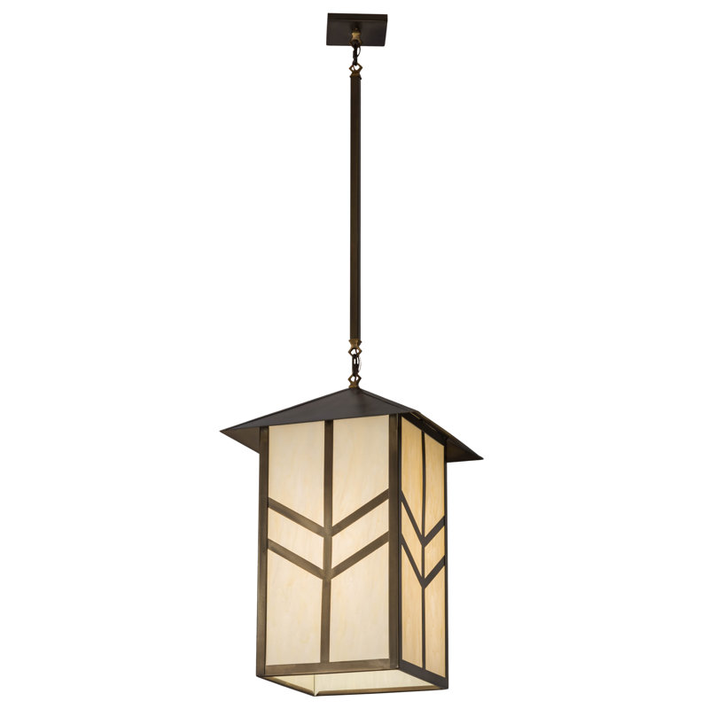 Luminaire suspendu 17 po carré Santa Fe