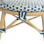 Ensembles de salle à manger de patio intérieur / extérieur Altesa toutes saisons avec table ronde en rotin et chaises empilables-2046050559-2046050545