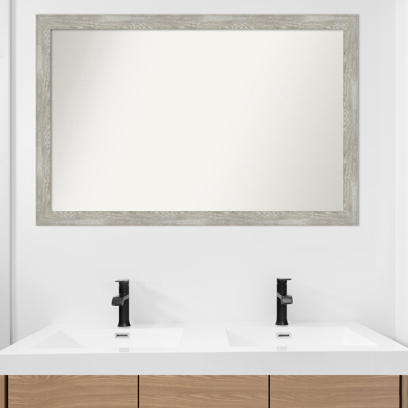 Miroir de salle de bain Regen, Rectangle, 28,5 po x 43,5 po