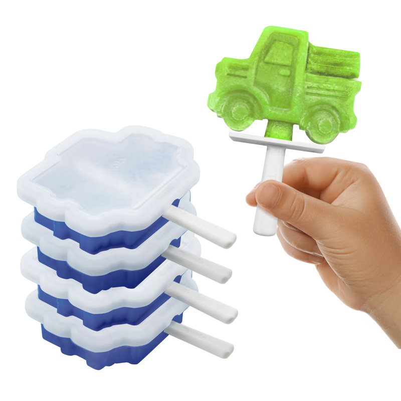 Tovolo Truck Stackable Pop Molds (Set of 4)