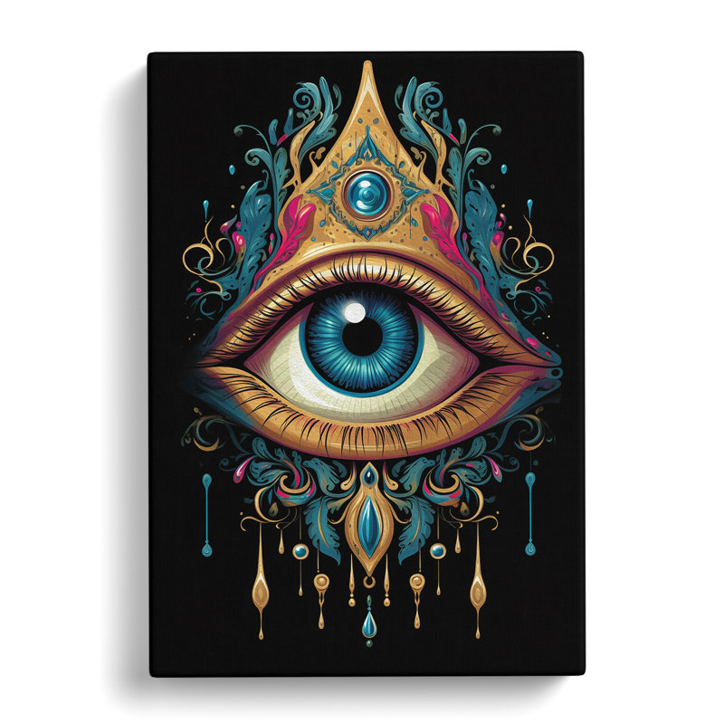 Eye Informel - Wrapped Canvas, 76cm H x 50cm W x 3cm D