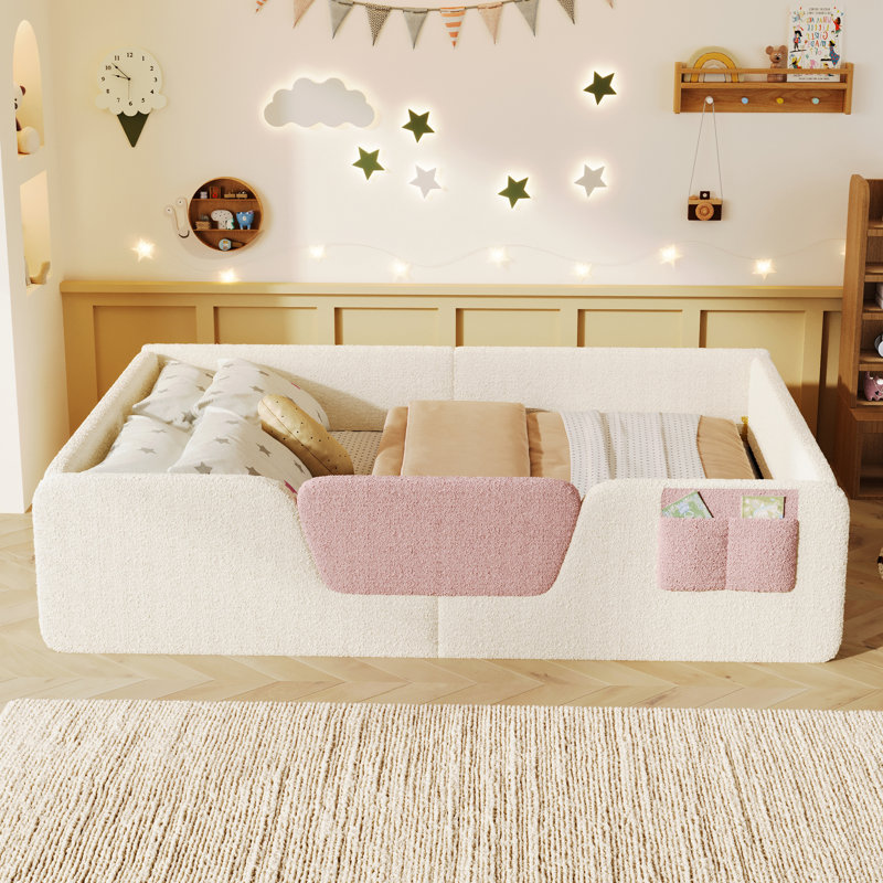 Bed, Beige