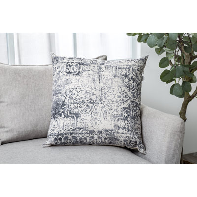 Damask Reversible Throw Pillow