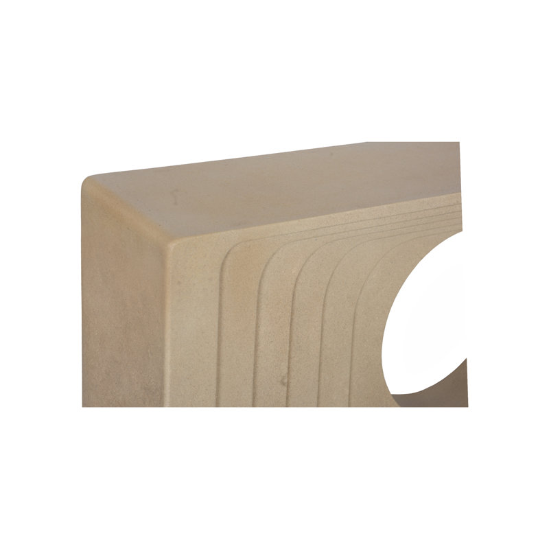 Centered Console Table, Sand Dune