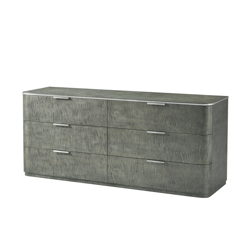Commode double l 6 tiroirs Hudson