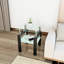 Table de bout moderne en verre trempé 1 pièce, table de bout, table carrée pour le salon-1415466914-1415466915-1449655705