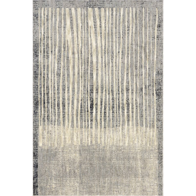 Emely Modern Striped Area Rug