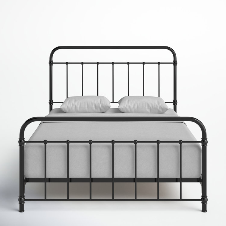 Birch Lane™ Niles Metal Bed - Stylish & Durable