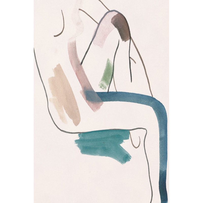 Femme assise II, H 48 po x l 32 po