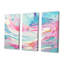 Daesha - Ensemble de salon mural abstrait-108313618-108313622