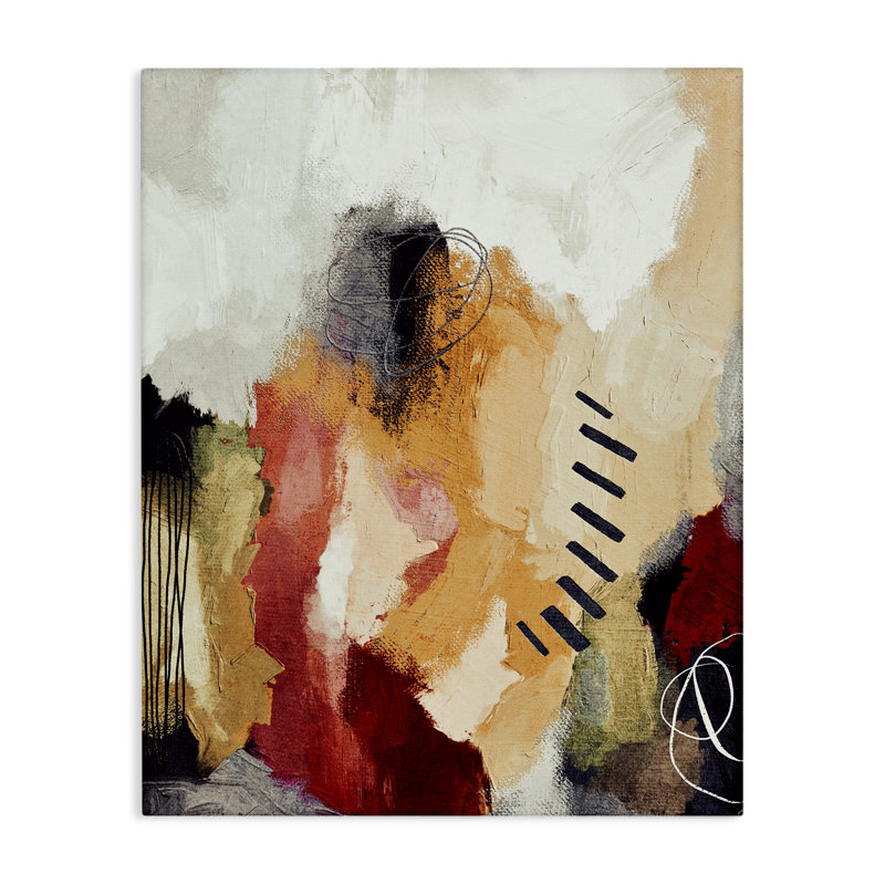 "Abstract Southwestern", art mural sur toile par Lisa Nohren, H 40 po x l 30 po x P 1,5 po