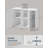 SONGMICS HOME Walery Superfast Toolless Assembly Cabinet With Lighting And Glass Shelf-1949175489