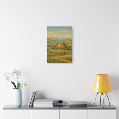 Apel Single Picture Frame Print on Canvas