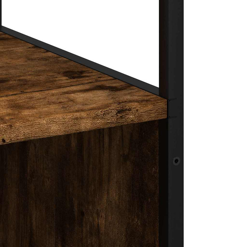 Bathroom Cabinet, Smoked Oak