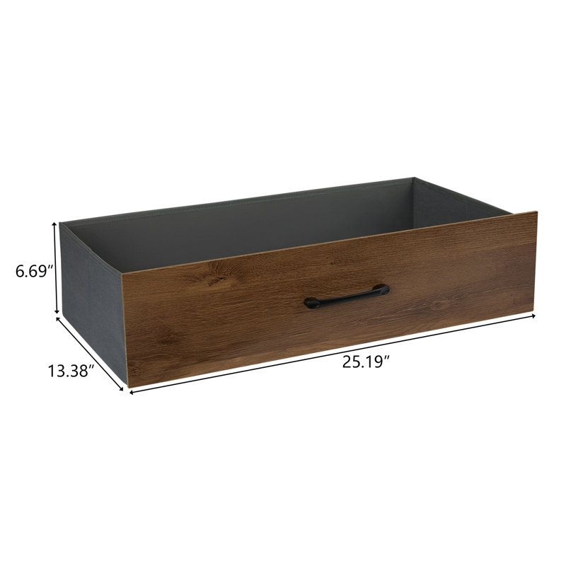 Commode 6 tiroirs Cherylène, Naturel