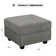 26.4'' Wide Upholstered Storage Ottoman Footstool Module Part for Sectional Sofa