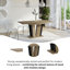 Extentable Dining Table Doha-109557327