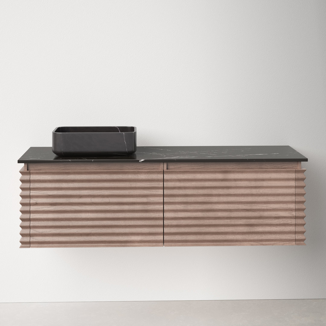 Jasmine 60'' Single Bathroom Vanity with Quartz Top AllModern